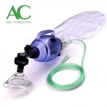 Child Disposable Manual Resuscitator BVM with Handle - Child Disposable Manual Resuscitator BVM with Handle