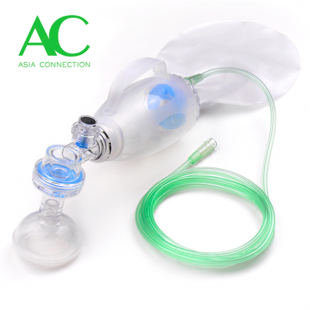 Infant Silicone Manual Resuscitator BVM with Handle - Infant Silicone Manual Resuscitator BVM with Handle