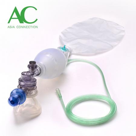 Child Autoclavable Silicone Manual Resuscitator BVM with PEEP Valve