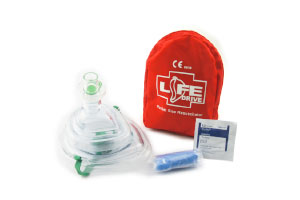 Masker CPR dan Pelindung Wajah CPR