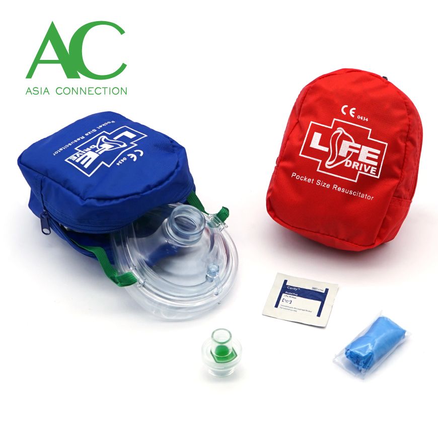 Adult CPR Pocket Mask in Soft Case Homecare and Medical Products