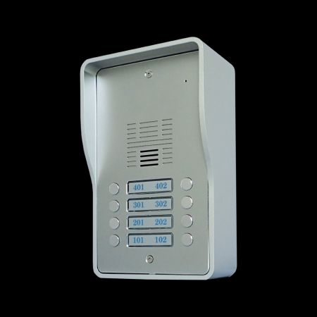4G VoLTE GSM对讲系统(8户)- 4G门铃SS1808-08