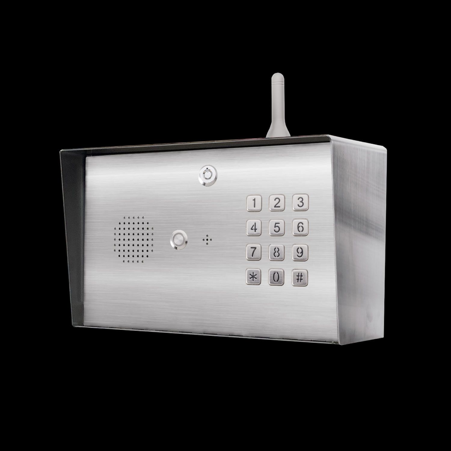4G Stainless Steel Gooseneck Keypad LTE Keypad GSM Call