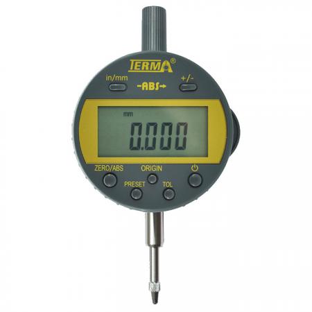 Ein Messgerät, das entweder zum Bestimmen der Höhe von Objekten oder zum Markieren von zu bearbeitenden Gegenständen verwendet wird.