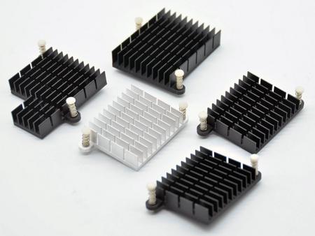 मदरबोर्ड हीट सिंक - अनुकूलित एल्यूमीनियम हीट सिंक