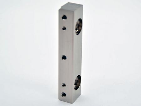 Electoless nickeled alumium handles - CNC milling aluminum-handles