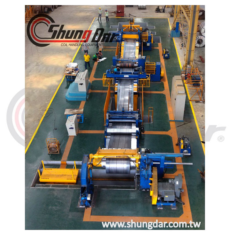 Suministro De Linea De Corte Longitudinal De Acero Mas De 36 Anos Y Vendido En 30 Paises Shung Dar Industrial Co Ltd