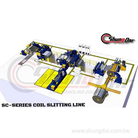 Automation Steel Coil Slitting Line