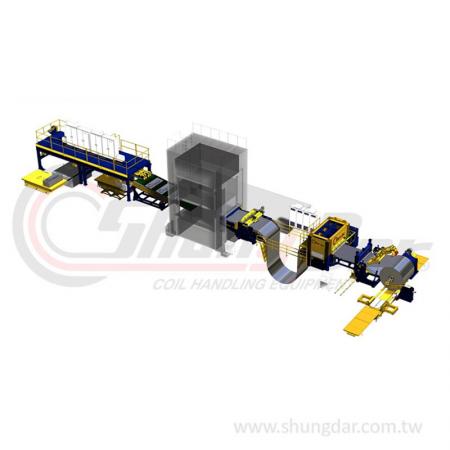 Press Blanking Line / Magnetic Stacking System - Shung Dar - Press Blanking Line