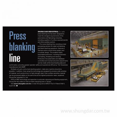 Press Blanking Line magazine