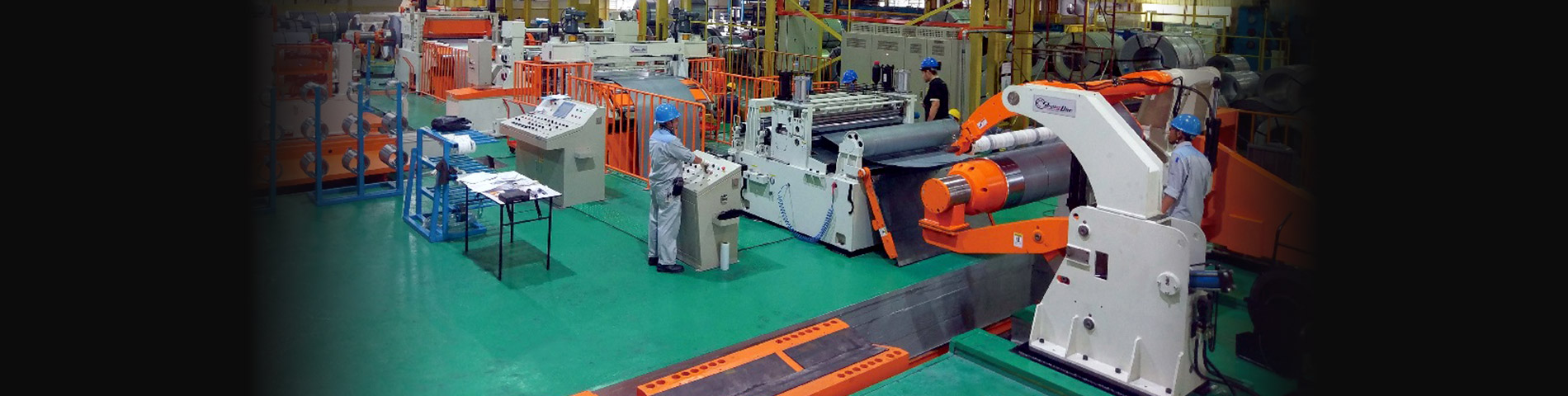Automatisierung Längsteilanlage für Stahl