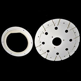 Ceramic parts for semiconductor