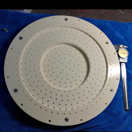 Parti in ceramica di precisione di apparecchiature di processo a semiconduttore