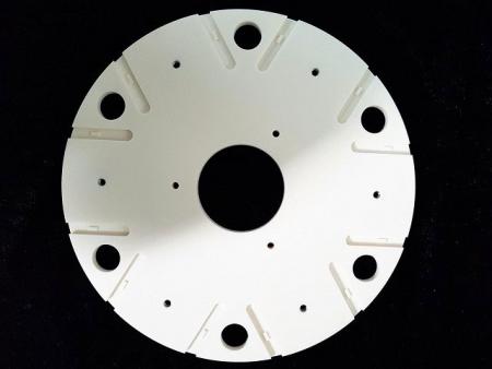 Équipement semi-conducteur --- pièces en céramique de précision à grande échelle (250 mm - 550 mm)