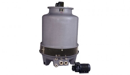 Tour de refroidissement par eau et pompe - Tour et pompe de refroidissement par eau, modèle : LBC-50RT (50 tonnes) + 5HP-3" (2 jeux)