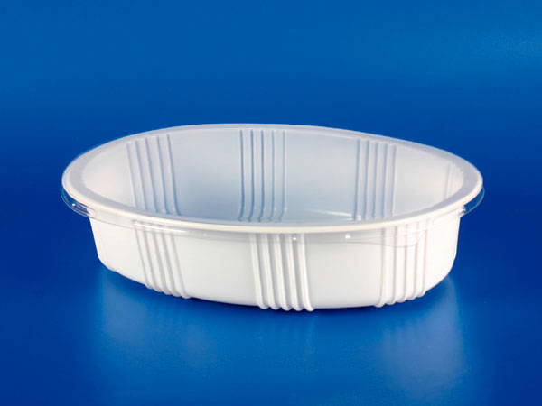Microwave / Frozen Food Plastic - PP Oval Sealing Box