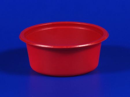 PP微波冷凍食品塑膠紅醬杯 - PP微波冷凍食品塑膠紅醬杯