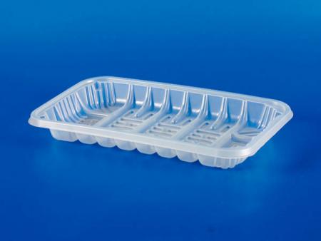 माइक्रोवेव फ्रोजन फूड प्लास्टिक - पीपी क्रैब स्टिक सीलिंग बॉक्स - माइक्रोवेव / जमे हुए खाद्य प्लास्टिक - पीपी केकड़ा स्टिक सीलिंग बॉक्स