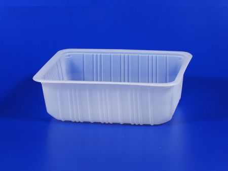 電子レンジ冷凍食品プラスチック-PP7cm-梱包箱 - 電子レンジ冷凍食品プラスチック-PP7cm-梱包箱