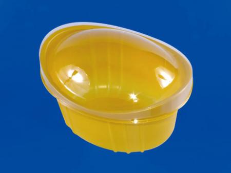 Plastic Yuanbao Cup - Large 360ML - Plastic Yuanbao Cup - Small (PP + PET) 1360ML