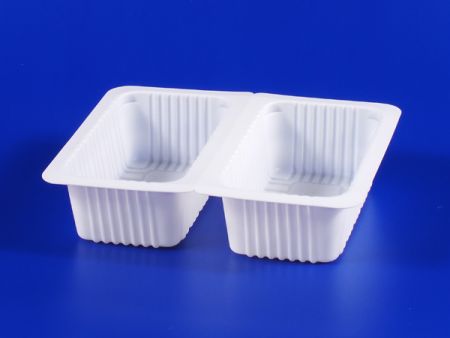 PP微波冷凍食品塑膠280g豆腐封口盒 - PP微波冷凍食品塑膠280g豆腐封口盒