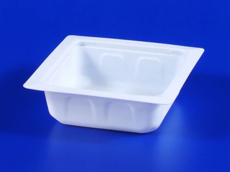 PP microwave frozen food TOFU plastic 330g sealing box - PP microwave frozen food TOFU plastic 330g sealing box