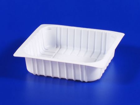PP微波冷凍食品塑膠380g豆腐封口盒 - PP微波冷凍食品塑膠380g豆腐封口盒