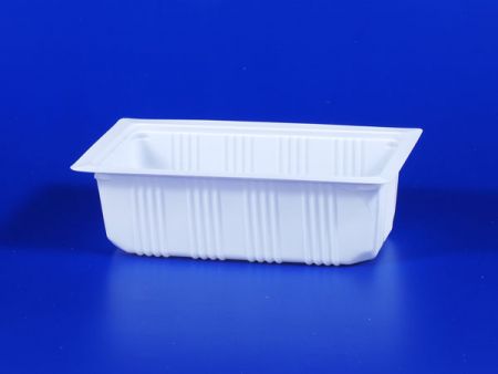 PP微波冷凍食品塑膠620g豆腐封口盒 - PP微波冷凍食品塑膠620g豆腐封口盒