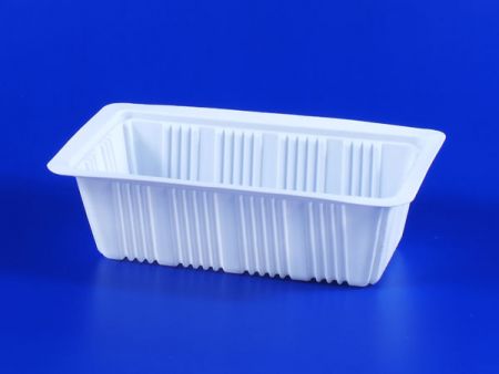 PP微波冷凍食品塑膠700g豆腐封口盒-2 - PP微波冷凍食品塑膠700g豆腐封口盒-2
