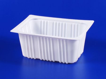 PP microwave frozen food TOFU plastic 960g sealing box - PP microwave frozen food TOFU plastic 960g sealing box
