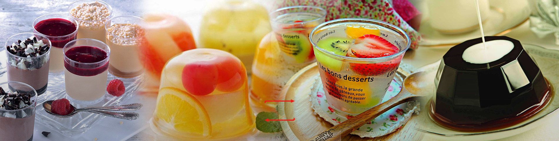 Plastic Pudding Dessert Cup