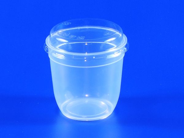 Download Φ70 Plastic PET Convex Flat Lid | Food Containers ISO 22000 Manufacturer | CPK