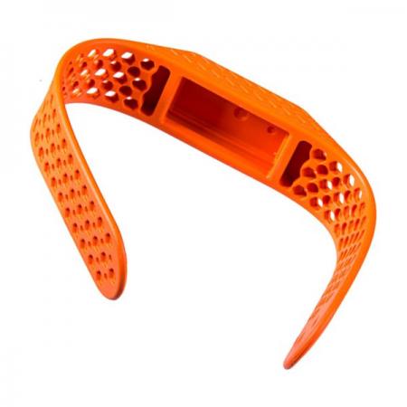 Technologie FORESHOT appliquée au bracelet en silicone.