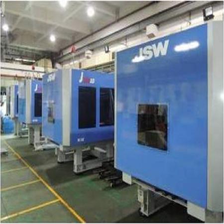 宏塑引進日本先進設備JSW高速射出機應用於精密射出成型。