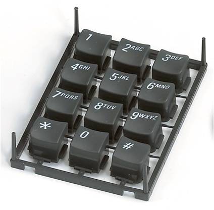 이중 사출 성형 - Keyboard, Vehicle Accessories에 적용되는 Double-Shot 사출 성형.