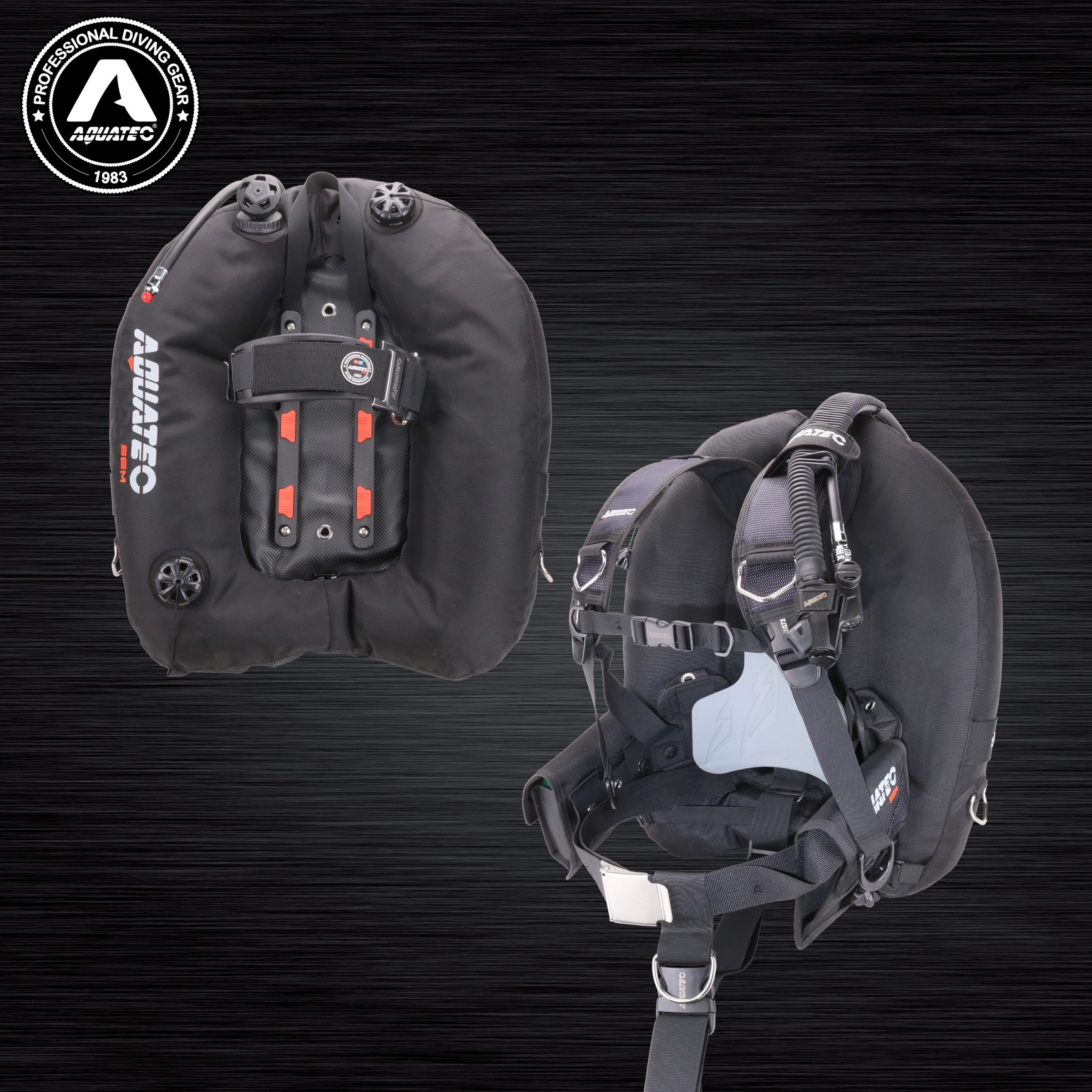 Tec Dive X-wing pro BCD - Military backmount BCD