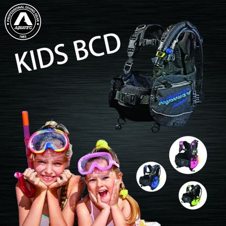 BCD kanak-kanak - BC-3S Scuba Child BCD
