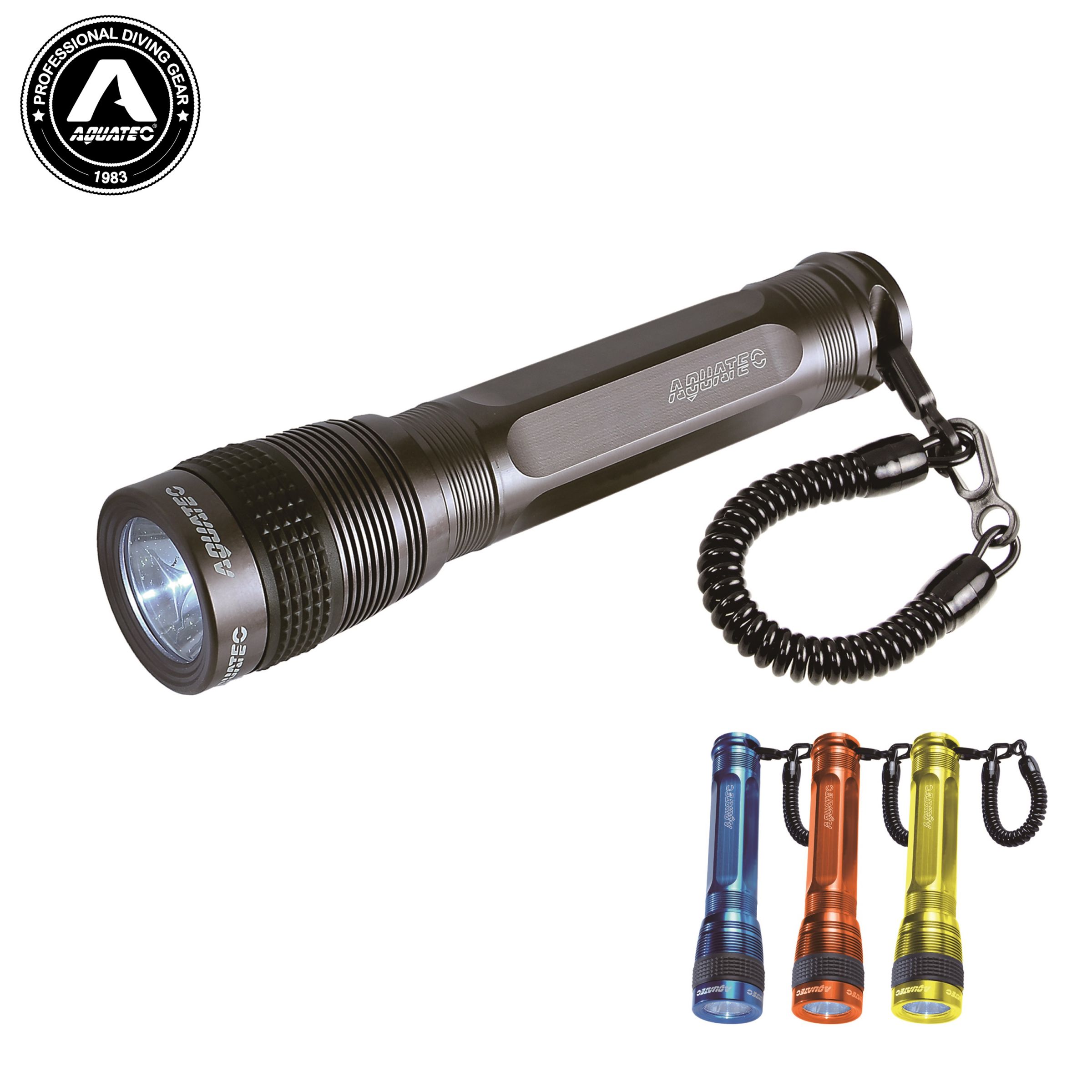 DaoAG-Outdoor Underwater Diving Led Flashlight Waterproof 70M Scuba Diving Flashlight Underwater Torch 3200LM Night Dive Torch Light for Diving Cycling Climbing 