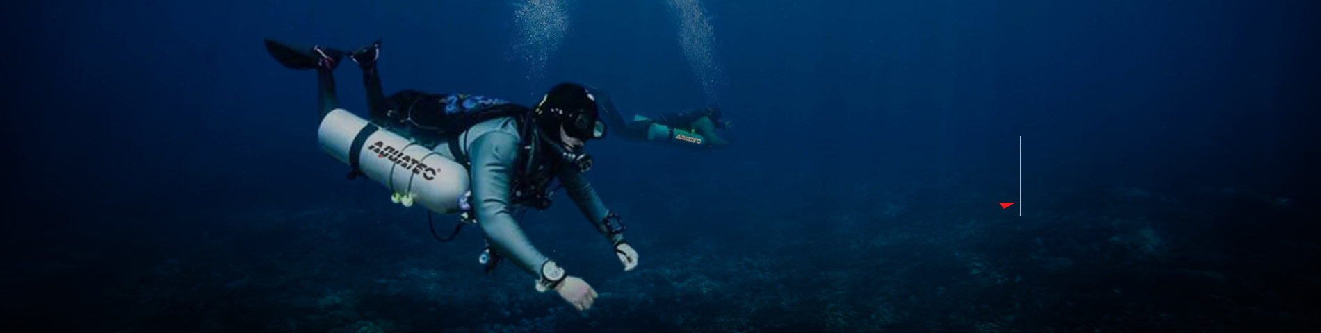 AQUATEC'i keşfedin Profesyonel tüplü dalış ekipmanları