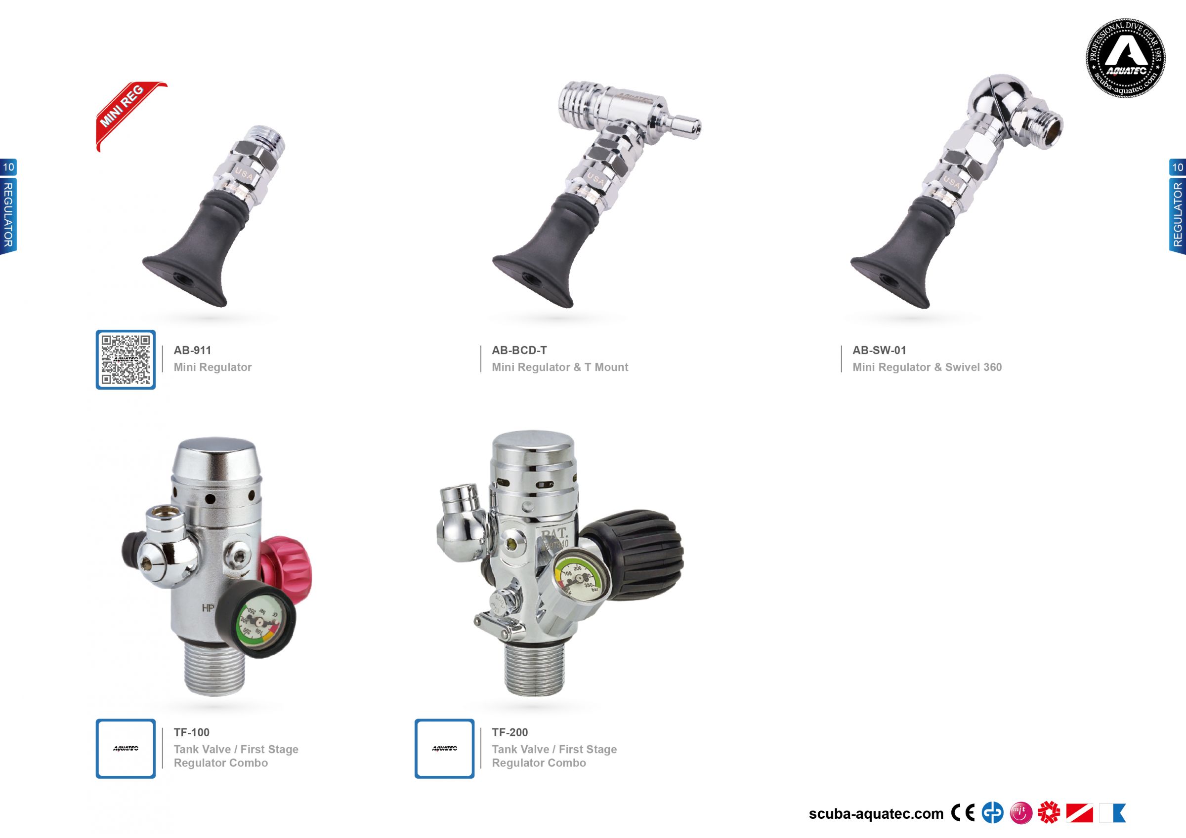 eCatalog Scuba Diving Equipment & Components Supplier SCUBA AQUATEC