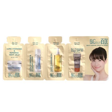 Quadruple Sachet Product One Stop Manufacturing Skin Care Body Care Face Care Products Since 1977 Biocrown