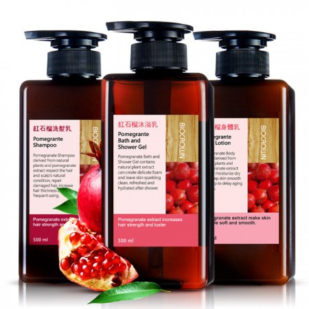 Pomegranate Bath Series