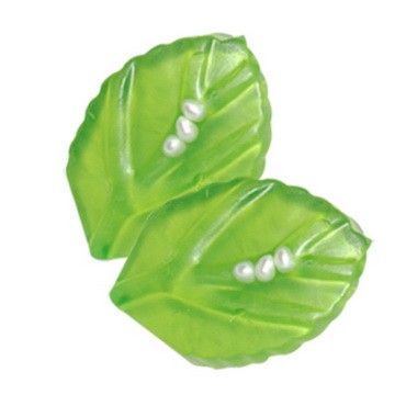 Leaf Shaped PVC Model Soap Bar