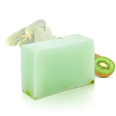 Moisturizing Handmade Soap - Kiwi + Cucumber