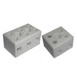 6x cerámica de alta temperatura de bloques de conector eléctrico 1 polos 10 mm 57 A 