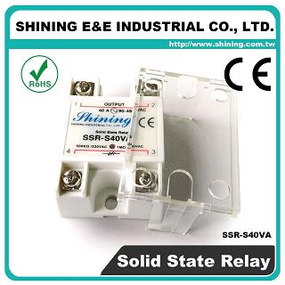 SSR-S40VA VR to AC 40A 280VAC Single Phase Solid State Relay - SSR-S40VA VR to AC 40A 280VAC SSR