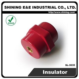 SL-3035 10KV M8 Screw Low Voltage Standoff Insulator - SL-3035 Low Voltage Insulator