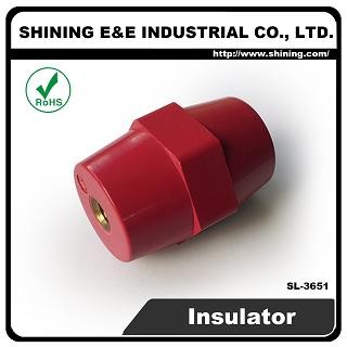 SL-3651 15KV M8 Screw Low Voltage Standoff Insulator - SL-3651 Low Voltage Insulator