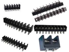 Bloki zacisków barierowych jednorzędowych typu PCB - Jednorzędowe listwy zaciskowe barierowe