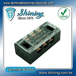 TB-1503 Panel Mounted Fixed Barrier 15A 3 Pole Terminal Block